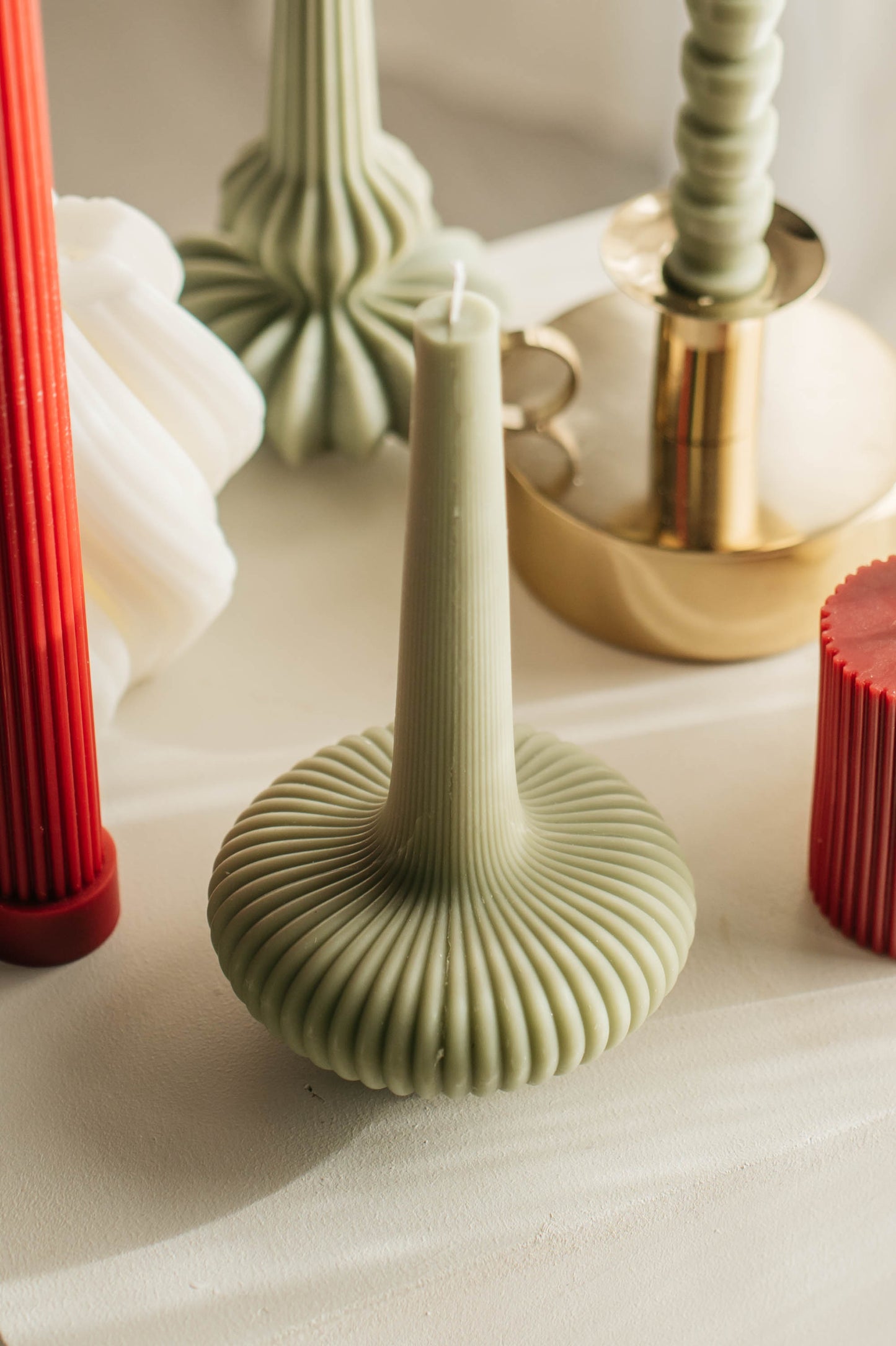 Sculpted Vase Candle