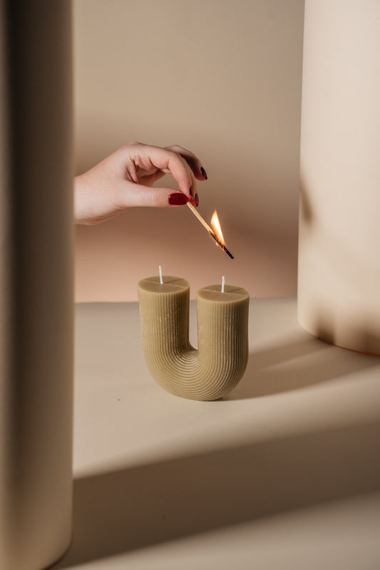 Deco Arch Candle