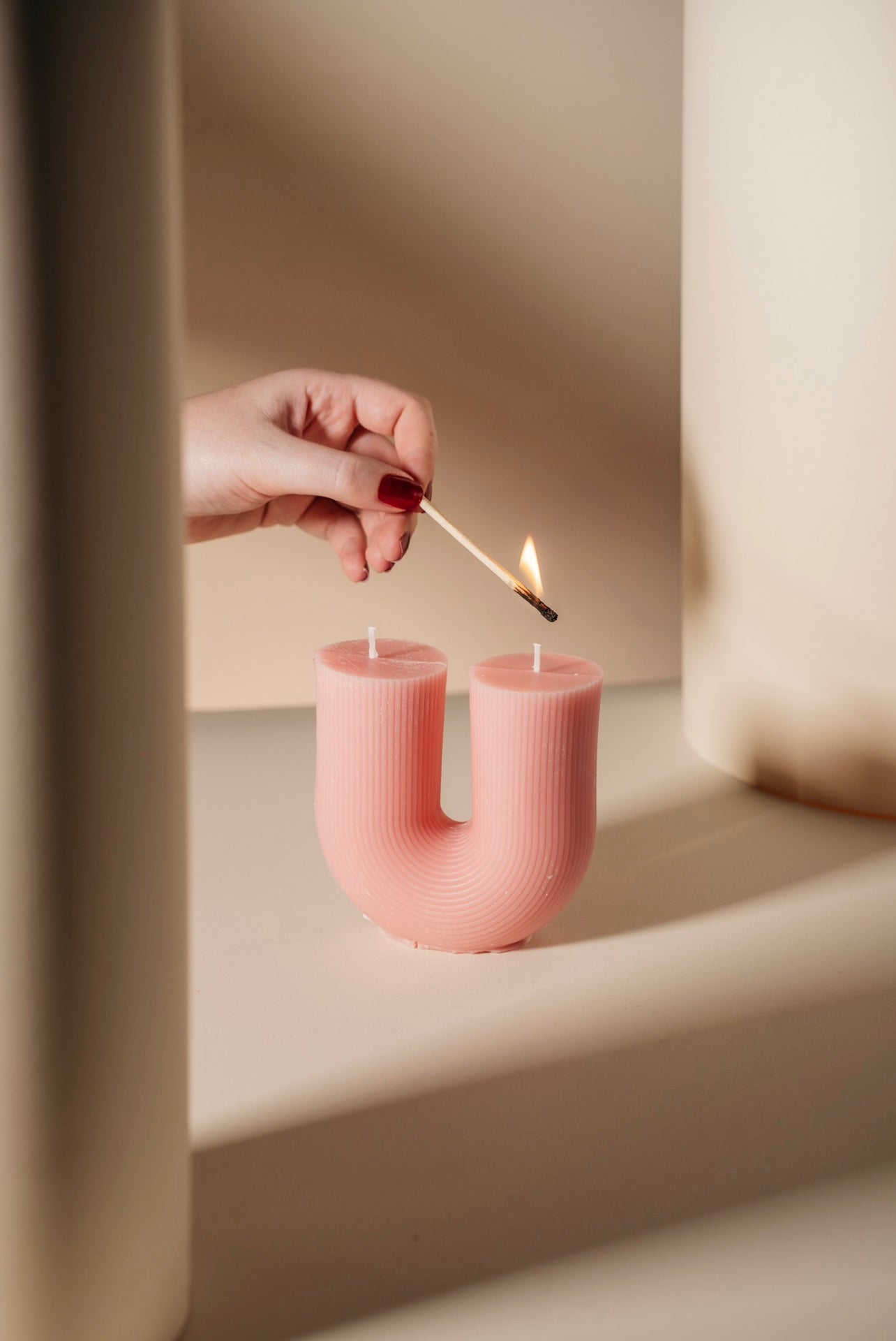 Deco Arch Candle